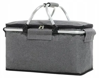 Produktbild von Meridian Picknickkorb Faltbare Thermotasche für Einkäufe