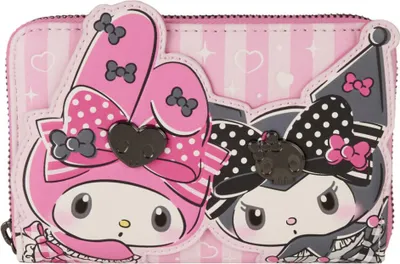 Immagine prodotto di Loungefly My Melody i Kuromi - Elegancki portfel akcesoryjny premium