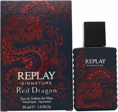 Produktbild von Replay Signature Red Dragon Eau de Toilette 30ml Spray