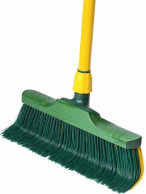 Image de BÜMAG Balai à griffes 40cm avec manche télescopique, poils PPN