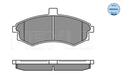 Produktbild von MEYLE 025 240 3117/W Bremsbeläge Vorne für HYUNDAI MATRIX (FC) für KIA CERATO Stufenheck (LD)
