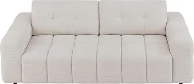 Produktbild von 3-Sitzer-Sofa mit beigem Strukturbezug - SOPELANA