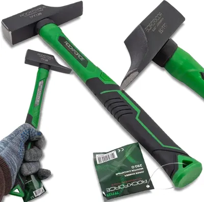 Productafbeelding van ROCKFORCE Slaghamer, geschikt voor metaalbewerking en bouw, ergonomisch ontwerp, voor het rechtzetten van plaatmaterialen, 290 gram
