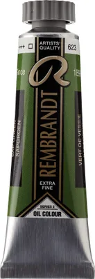 Zdjęcie produktu dla Tubka farby olejnej Rembrandt 15 ml Sap Green 623
