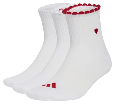 Productafbeelding van adidas Dames Gfx Sokken 3-pack - wit/betsca/zwart, maat: M
