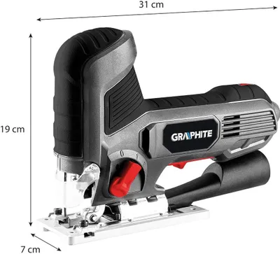 Obrázok produktu pre Wyrzynarka 600W Ilość Suwów 800-3000 Min-1