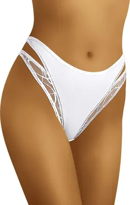 Produktbild von Wolbar Damen Midi-Slip WB88 , weiß, XL