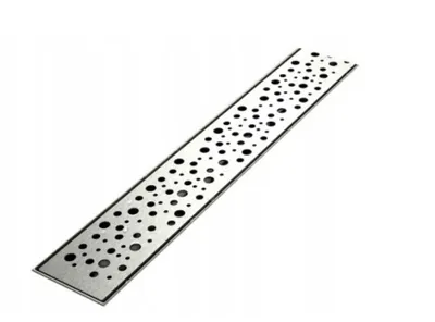Obrázek produktu pro Sprchový žlab Simple 80 cm z nerezové oceli AISI 304, kartáčovaný, šířka 62 mm, hloubka 52 mm