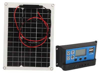 300W Solarpanel-Kit 12/24V 50A für Wohnmobil Camping