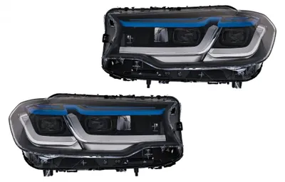 Produktbild von LED-Scheinwerfer für BMW 5er G30 Limousine G31 Touring 2017-2019 LCI Design.