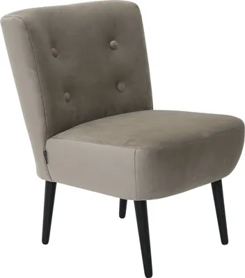 Produktbild von Max Winzer Sessel Fiona - Samtvelours sahara - Maße: 58 x 68 x 78 cm