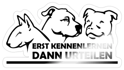 Produktbild von Spreadshirt Listenhund Spruch Sticker Aufkleber, 10 x 10 cm, Weiß glänzend