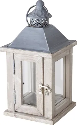 Produktbild von Laterne Stella H:ca.25cm Tanne weiss
