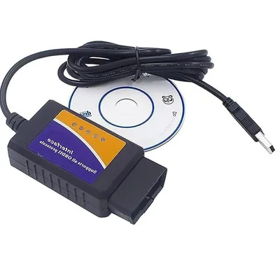 Produktbild von Kompatibles Auto-Diagnosegerät USB OBD2 für Ford & Mazda, OBDII Scanner mit MS-CAN/HS-CAN, V1.5