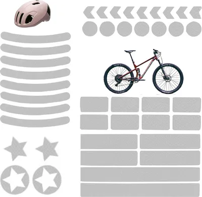 Produktbild von Reflektierende Aufkleber, 42 Stück Reflektoren Aufkleber Sticker
