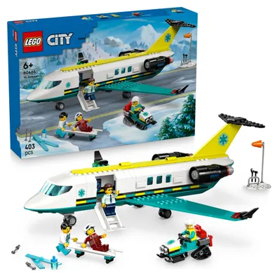 Image de LEGO City Avion-ambulance pour urgences 60465