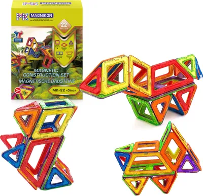 Produktbild von Magnetische Bausteine MK-22 “DINO” 22 Teile
