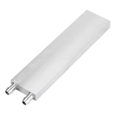 Produktbild von Aluminium CPU Kühler Wasserkühlblock Flüssigkühler Kühlkörper 40*160*12 mm