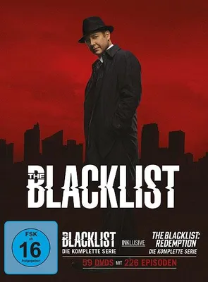 Obrázek produktu pro The Blacklist - Die komplette Serie (59 DVDs)