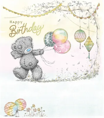 Produktbild von Geburtstagskarte „Happy Birthday“ 152 x 127
