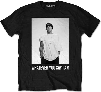 Produktbild von Eminem Whatever Black L T-Shirt