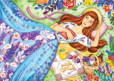 Produktbild von Roovi Puzzle Provence - 1000 Teile Erwachsenen-Puzzle Landschaft