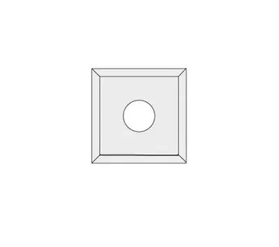 Obrázek produktu pro IGM - Žiletka Z4 - 10,5x10,5x1,5 Lamino MDF