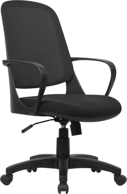 Produktbild von Bürostuhl Dbink, Mesh-Arbeitsstuhl mit Armlehnen, Ergonomischer Bürositz, 61x60h99/108 cm, Schwarz