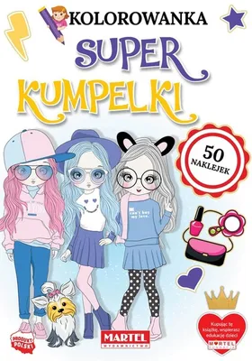 Obrázok produktu pre Kolorowanka z naklejkami. Super Kumpelki