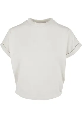 Produktbild von Urban Classics Ladies - Pigment Dye Short Top asphalt - 5XL