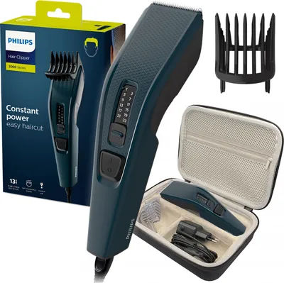 Produktbild von Philips Rasierer HC3505/15 + Rasierapparat und Rasierertasche schwarz