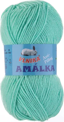Produktbild von 100g Strickgarn Amalka Strick-Wolle Polyacryl Anti Pilling Effekt Farbwahl