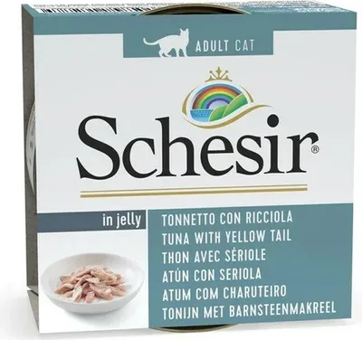 Produktbild von SCHESIR Fisch Katzenfutter 85 g