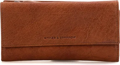Produktbild von SPIKES & SPARROW Leder Geldbörse Bronco Wallet RFID Brandy braun