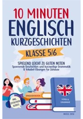 Produktbild von 10 Minuten Englisch-Kurzgeschichten Klasse 5/6