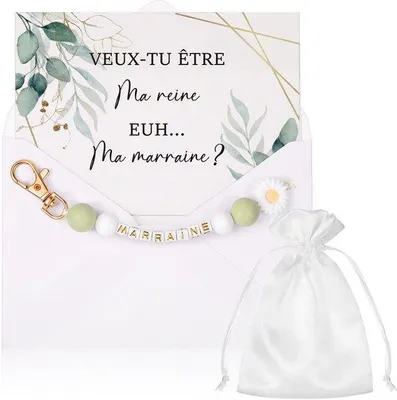 Image de Coffret cadeau de luxe pour grand-mère - Avec porte-clés et carte d'invitation - Présentation raffinée