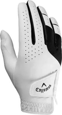 Produktbild von Callaway Cg Gl Weather Spann Golfhandschuh Für Die Rechte Hand Weiß M-L Herren,Damen Weiß M-L