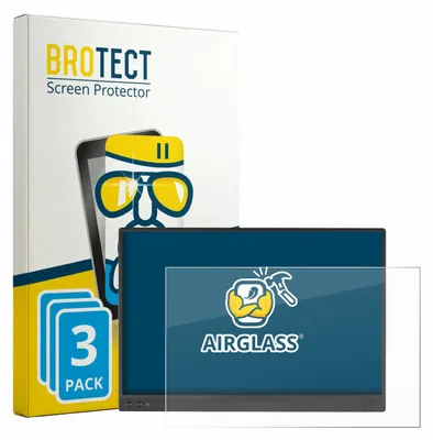 Produktbild von 3x BROTECT Schutzglas für ASUS ZenScreen MB16NCG Schutzfolie Panzer Folie Glas Display Schutz klar