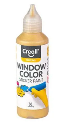 Image de Peinture pour vitres Creall Or - 80 ml