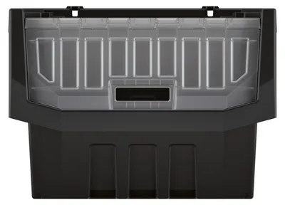 Produktbild von Multifunktionsbehälter Stapelbehälter Stapelbox Kleinteilebox Sortimentsbox Transparenter Deckel 396 x 290 x 280 mm