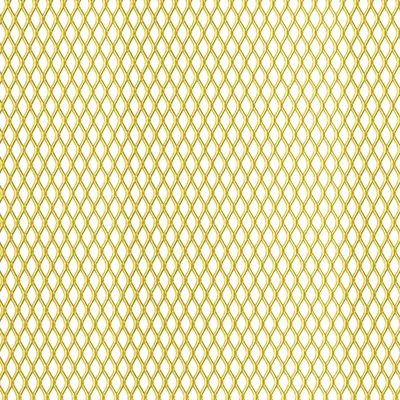 Zdjęcie produktu dla Alberts 467272 Siatka cięto-ciągniona, aluminium, anodowana na kolor złoty, 300 x 1000 x 1,6 mm