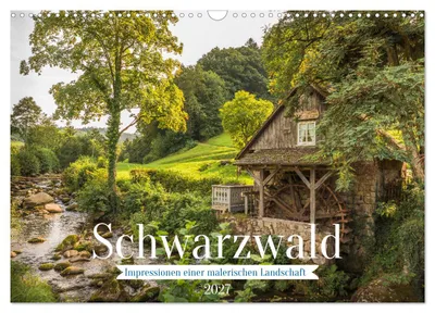Produktbild von Schwarzwald (Wandkalender 2027 DIN A3 quer), CALVENDO Monatskalender