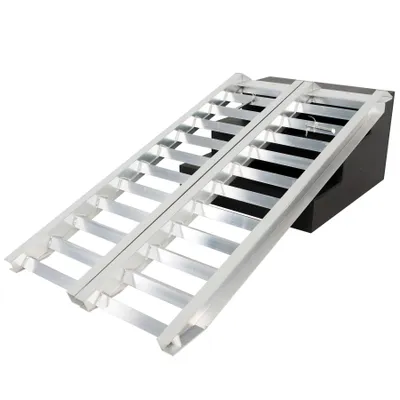 Obrázok produktu pre Hliníková rampa WORHAN 4000 kg Heavy Duty Ramp (Pair) Nakladacia rampa Extrémne tuhá plošina Vozidlo ATV Motocykel Traktor Rýpadlo Nakladač HR6
