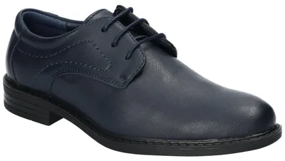 Produktbild von American Club KOM66, Jungen Halbschuhe Kommunionschuhe elegant Schnürschuhe bequem, Navy 37