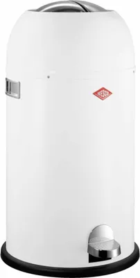 Produktbild von WESCO Tretabfalleimer 184631-01 KICKMASTER in WEISS mit 33 Liter Volumen / Abfallsammler / Mülleimer