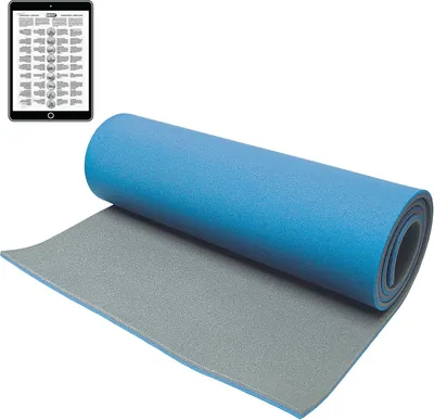 Produktbild von Best Sporting Comfort Gymnastikmatte/Fitnessmatte/Turnmatte - Maße: 200x60x1,2cm
