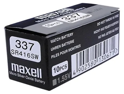 Productafbeelding van Avacom knoopcelbatterij Maxell 337 Silver Oxid - niet oplaadbaar