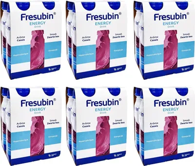 Produktbild von Fresubin ENERGY Drink Waldfrucht | Trinknahrung hochkalorischer Energy Drink Waldfrucht 6x4x200ml Trinkflasche