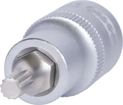 Produktbild von KS Tools 911.1341, Buchse, 1/2", Metrisch, 1 Kopf/Köpfe, M4, Chrom-Vanadium-Stahl