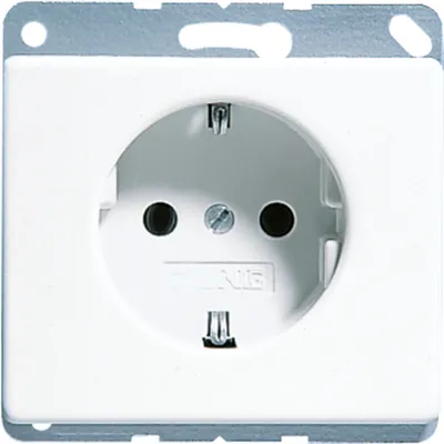 Produktbild von Jung SL 520 WW Steckdose Typ F Weiß (SL520WW)